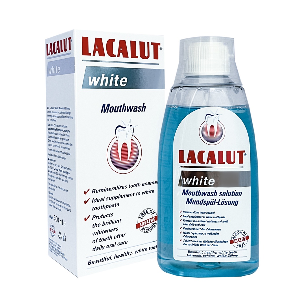 Lacalut White mouth wash 300 ml