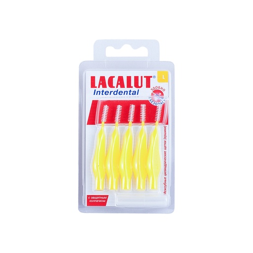 Lacalut interdental brush L ( 4.00 mm )Yellow